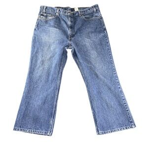 Vintage Levis 517 Jeans Mens 40x30 Blue Denim Boot Cut Medium Wash 80s